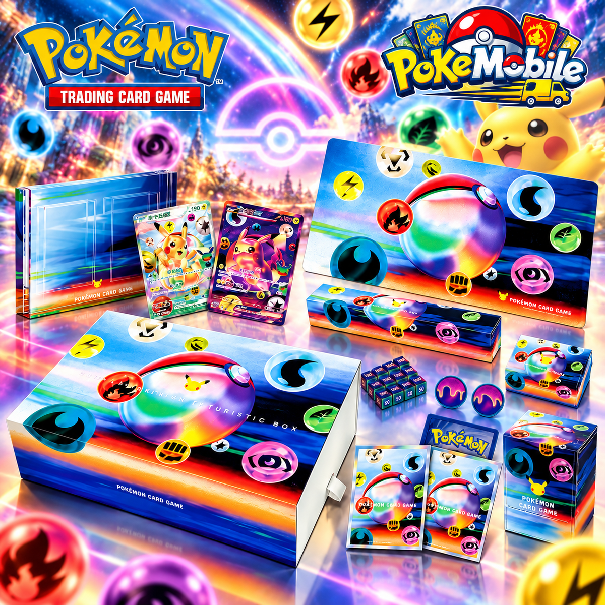 Pokémon TCG 30th Celebration Futuristic Box – Simplified Chinese