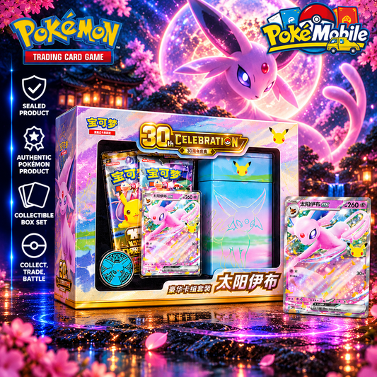 Pokémon TCG 30th Celebration Espeon ex Deluxe Dec